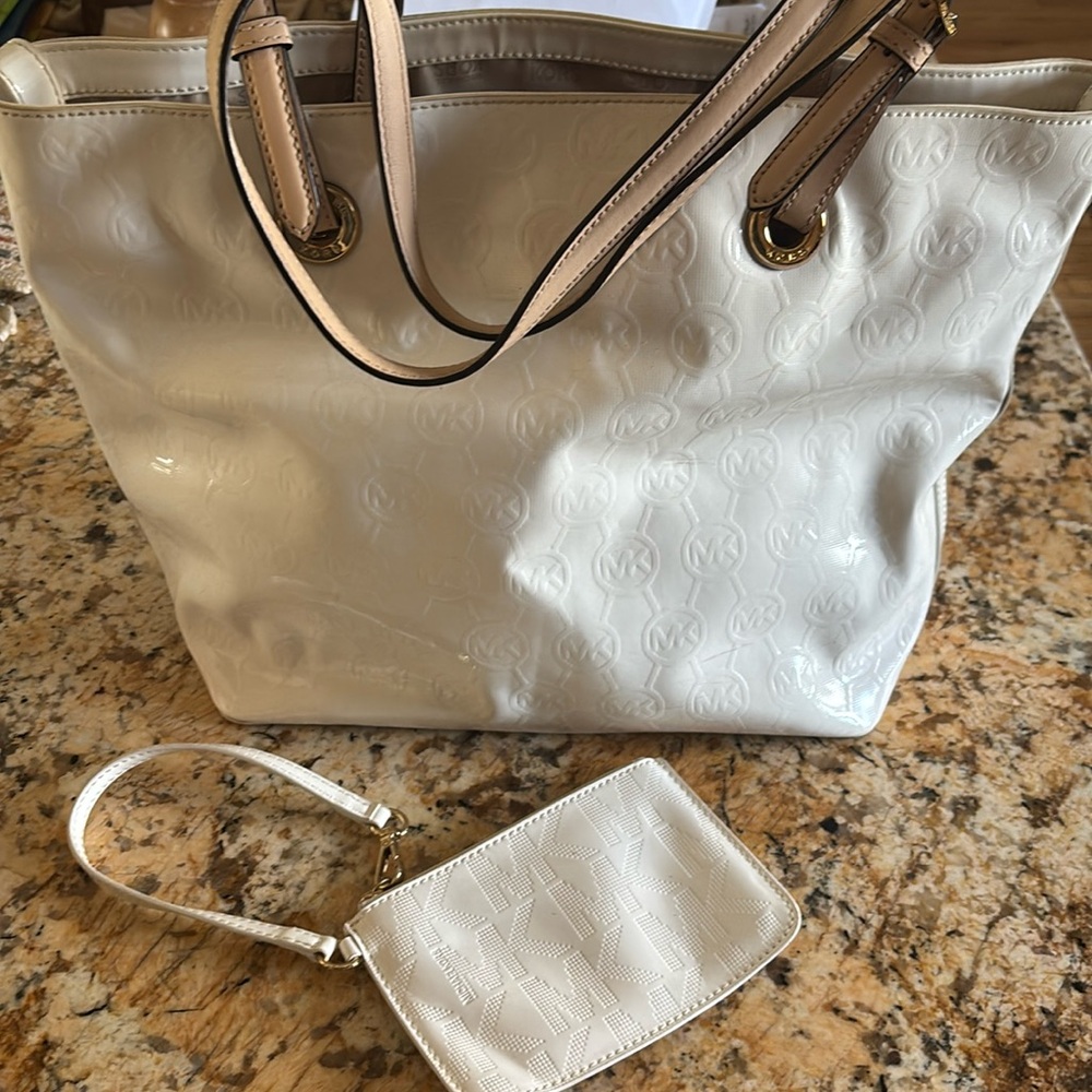 Michael Kors shoulder bag & wristlet